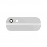 Vitre arriere superieure et inferieure blanc iPhone 5