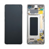 Ecran complet blanc - chassis origine Samsung S10 + SM-G975F - GH82-18849B