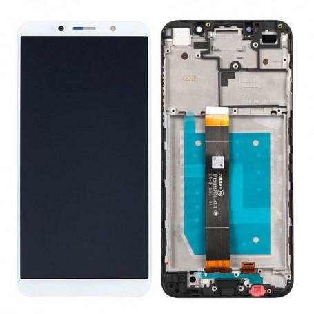 Ecran Complet Blanc Huawei Y5 2018 Avec Chassis Gamme Ori Refurbee