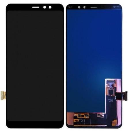 Ecran Noir A8 Plus 2018 (A730F) Service Pack Samsung GH82-21535A/534A