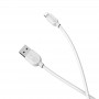 Borofone Câble Blanc BX14 Lightning 1 m Charge/ Sync 2.4A