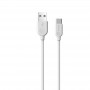 Borofone Câble Blanc BX14 Type C 1 m Charge/ Sync 2.4A
