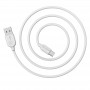 Borofone Câble Blanc BX14 Type C 2 m Charge/ Sync 2.4A