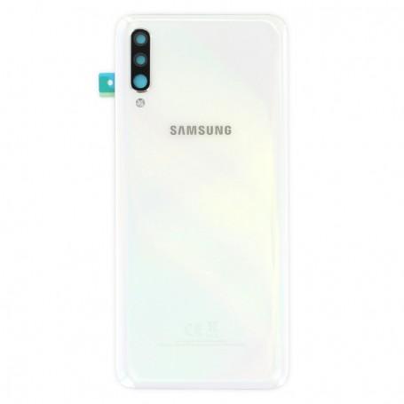 Vitre arrière blanche A70 (A705F) Service Pack Samsung GH82-19467B
