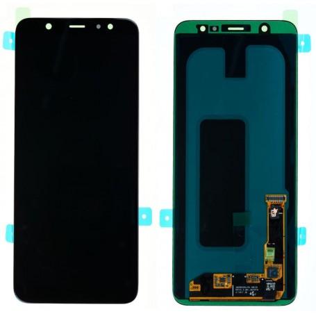 Ecran Noir A6 plus (A605F) Service Pack Samsung GH97-21878A