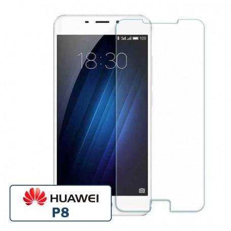 Protection en verre trempé - 26 micron - Packaging complet pour Huawei P8