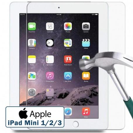 Film protection en verre trempé - 33 micron - boite couleur complète pour iPad Mini 1-2-3