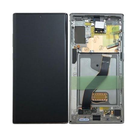 Ecran Argent Note 10 Lite (N770F) Service Pack Samsung GH82-22055B/193B/194B