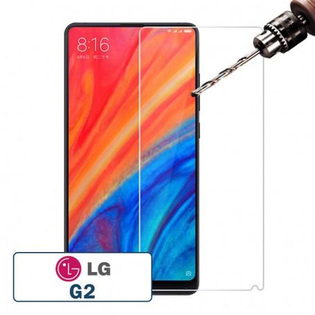 Protection en verre trempé - 26 micron - Packaging complet pour LG - G2