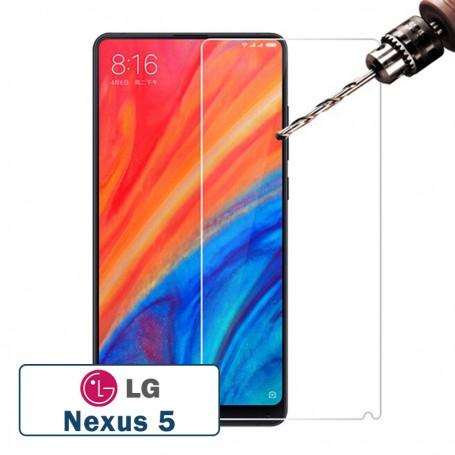 Protection en verre trempé - 26 micron - Packaging pour LG Nexus 5