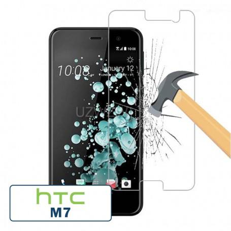 Protection verre trempé avec packaging HTC M7 - 26 micron