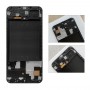 Ecran Noir A50 (A505F) Oled Avec Chassis Samsung Gamme Super Premium