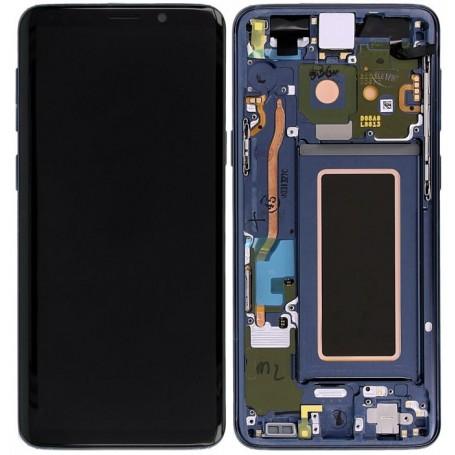 Ecran Bleu S9 (G960F) Oled Avec Chassis Samsung Gamme Ori Refurbee
