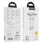 Hoco Câble Blanc X51 Type C Vers Type C 1m Mâle/Mâle Charge/Sync