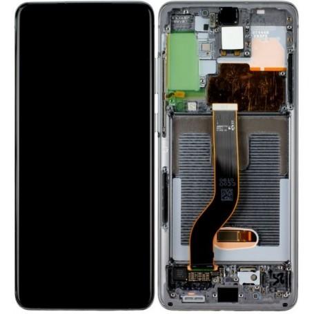 Ecran Gris S20 Plus (G985F) Service Pack Samsung GH82-22134E/22145E