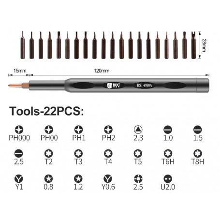 Best Tournevis Multifonction 22 en 1 (BST-8930B)