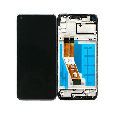 Ecran Noir A11 (A115F) Avec Chassis Samsung Gamme Ori Refurbee