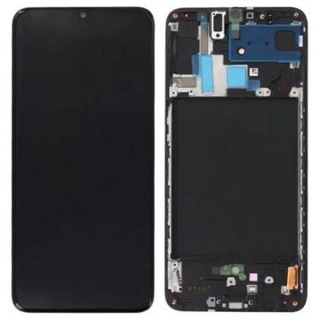 Ecran Noir A70 (A705F) Samsung Avec Chassis Gamme Ori Refurbee