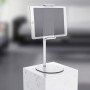 Hoco PH31 Support de Bureau Métal Argent Tablette et Mobile 4.7 à 10 Pouces