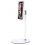 Hoco PH31 Support de Bureau Métal Argent Tablette et Mobile 4.7 à 10 Pouces