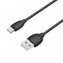 Borofone Câble Noir BX19 Type C 1 m Charge/ Sync 2A