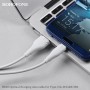 Borofone Câble Blanc BX18 Type C 3 m Charge/ Sync 2A