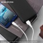 Borofone Câble Blanc BX18 Type C 3 m Charge/ Sync 2A