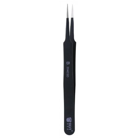 Best Pince de Précision Droite Noire 120mm (B-204-ESD)