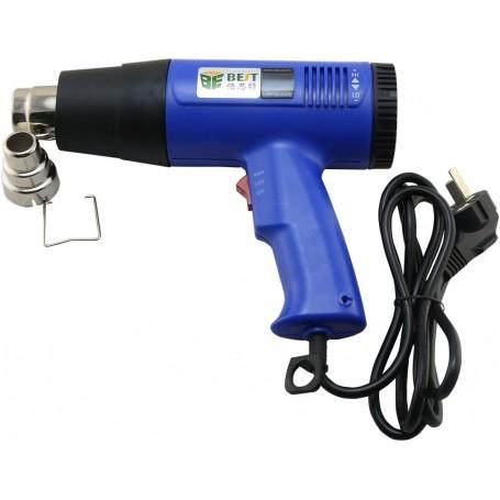 Best Pistolet Bleu à Air Chaud Avec Ecran LED (BST-8016)