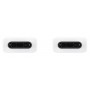 Samsung Cable Original Blanc Type C-Type C 1M-EP-DA705BWEGWW Avec Packaging