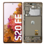 Ecran Orange S20 FE 4G/5G (G780F/G781F) Service Pack Samsung GH82-24220F/ 24219F