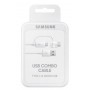 Samsung Cable Combo Original Type C-Micro USB 1.5M EP-DG930DWEGWW Avec Packaging