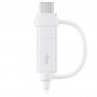 Samsung Cable Combo Original Type C-Micro USB 1.5M EP-DG930DWEGWW Avec Packaging