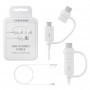 Samsung Cable Combo Original Type C-Micro USB 1.5M EP-DG930DWEGWW Avec Packaging