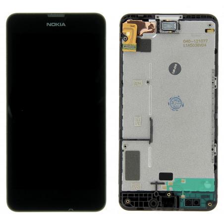 Vitre tactile + écran LCD prémonté avec chassis pour NOKIA Lumia 630