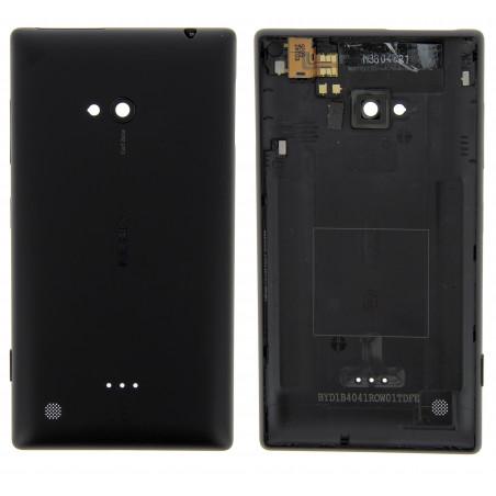 Coque arrière noire pour NOKIA Lumia 720