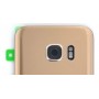 Vitre Arrière Or Samsung S7 (G930F) avec Lentille Caméra